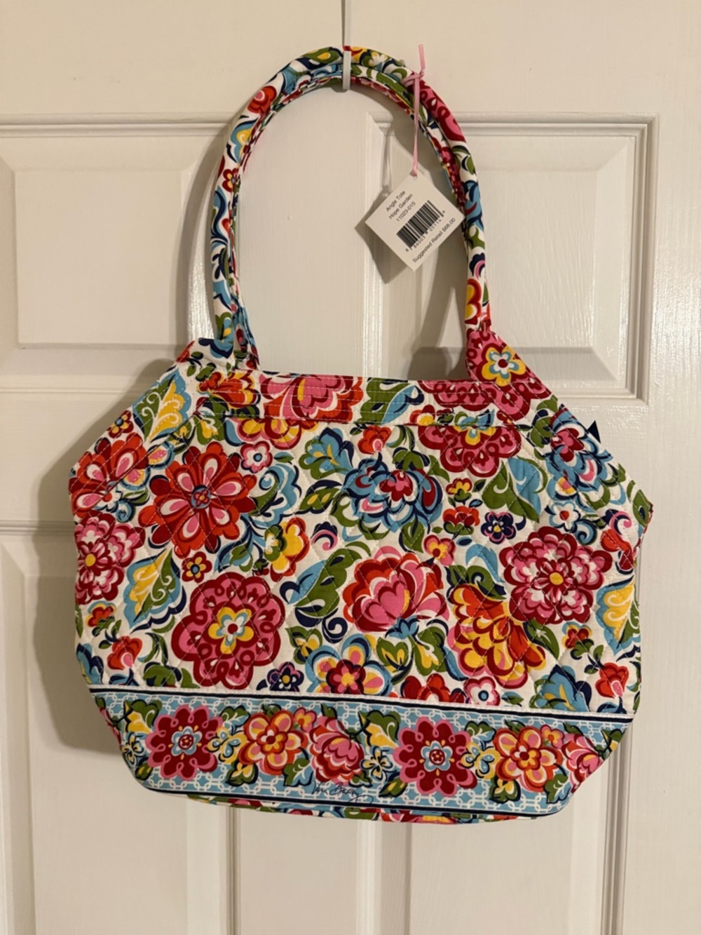 Vera Bradley Multicolor Floral Canvas Tote